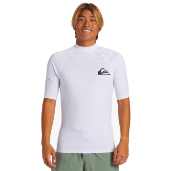 QUIKSILVER LYCRA SURF EVERYDAY MANICA CORTA UPF50 WHITE