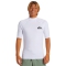 QUIKSILVER LYCRA SURF EVERYDAY MANICA CORTA UPF50 WHITE