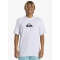 QUIKSILVER LYCRA SURF TEE EVERYDAY MANICA CORTA UPF50 WHITE