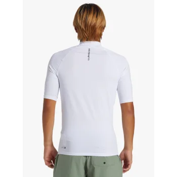 QUIKSILVER LYCRA SURF EVERYDAY MANICA CORTA UPF50 WHITE