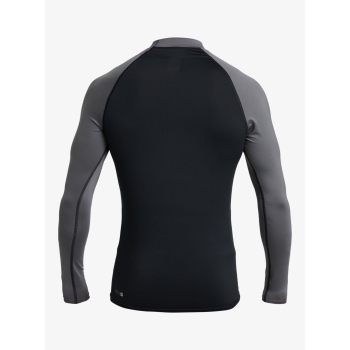 QUIKSILVER LYCRA SURF EVERYDAY MANICA LUNGA UPF50 BLACK IRON GATE