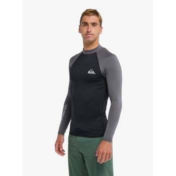 QUIKSILVER LYCRA SURF EVERYDAY MANICA LUNGA UPF50 BLACK IRON GATE