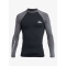 QUIKSILVER LYCRA SURF EVERYDAY MANICA LUNGA UPF50 BLACK IRON GATE