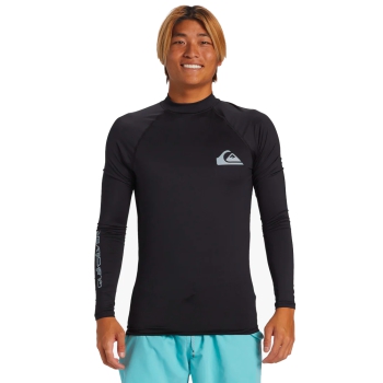 QUIKSILVER LYCRA SURF EVERYDAY MANICA LUNGA UPF50 BLACK
