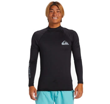 QUIKSILVER LYCRA SURF EVERYDAY MANICA LUNGA UPF50 BLACK