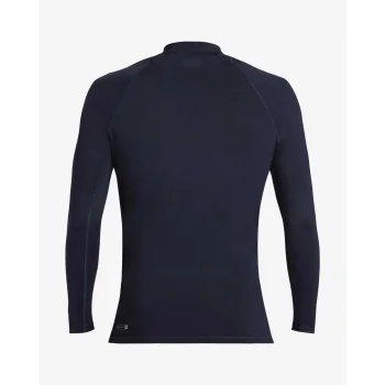 QUIKSILVER LYCRA SURF EVERYDAY MANICA LUNGA UPF50 BLUE