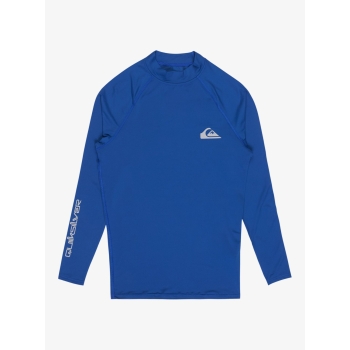 QUIKSILVER LYCRA SURF EVERYDAY MANICA LUNGA UPF50 BLUE
