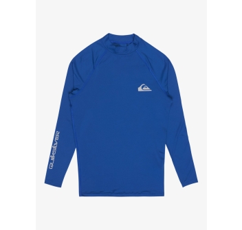 QUIKSILVER LYCRA SURF EVERYDAY MANICA LUNGA UPF50 BLUE