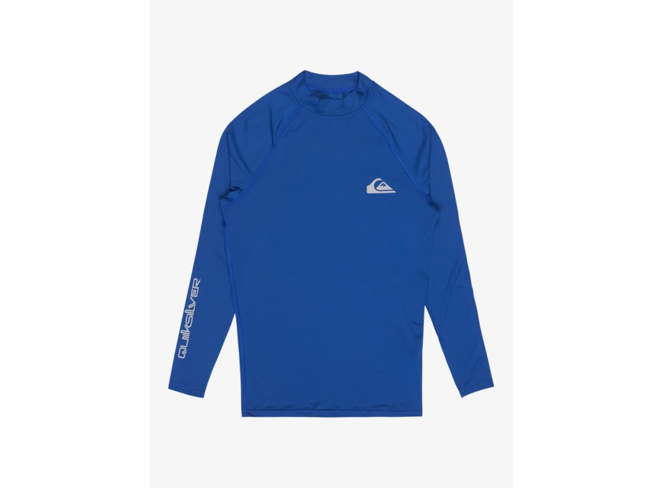 QUIKSILVER LYCRA SURF EVERYDAY MANICA LUNGA UPF50 BLUE