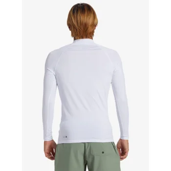 QUIKSILVER LYCRA SURF EVERYDAY MANICA LUNGA UPF50 WHITE