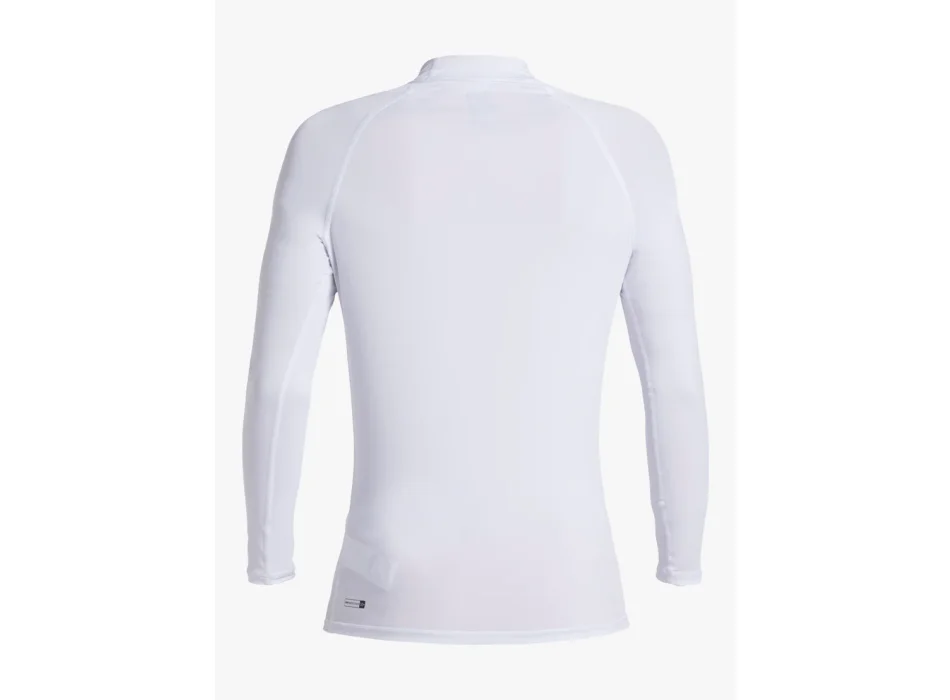 QUIKSILVER LYCRA SURF EVERYDAY MANICA LUNGA UPF50 WHITE
