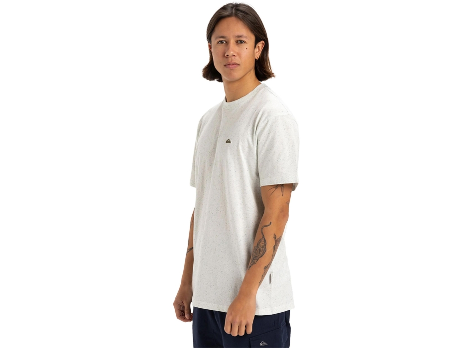 QUIKSILVER MW NEPS T-SHIRT LOGO SNOW WHITE