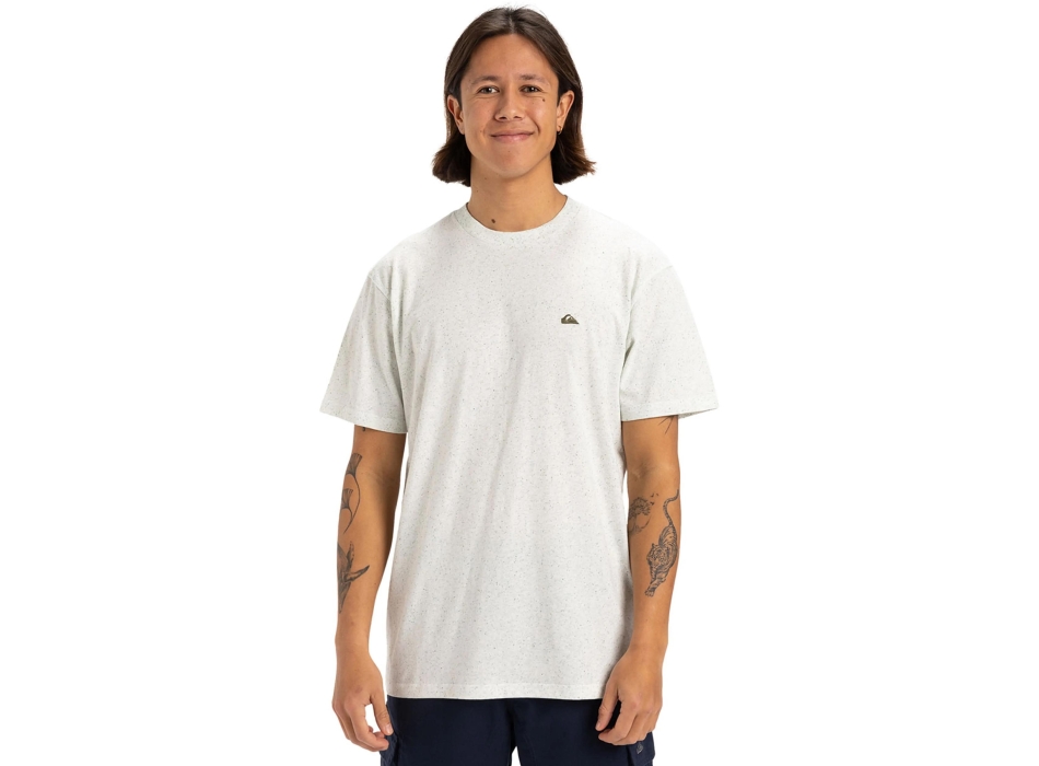 QUIKSILVER MW NEPS T-SHIRT LOGO SNOW WHITE