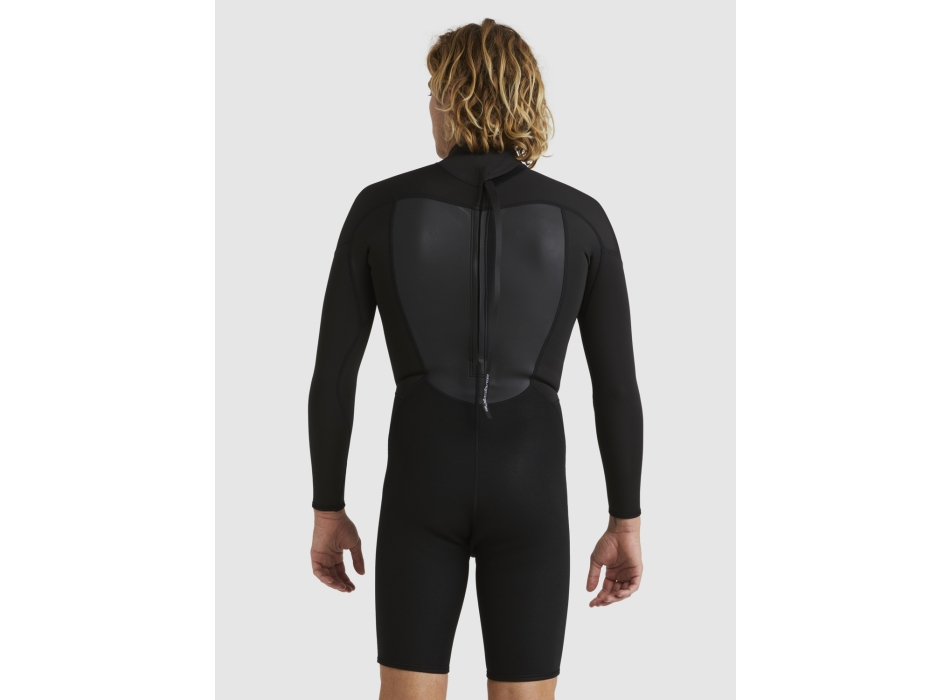 QUIKSILVER PROLOGUE 2/2 SPRINGSUIT BACK ZIP MUTA ESTIVA