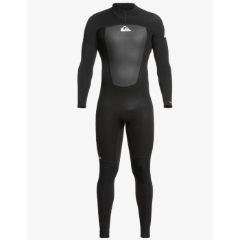 QUIKSILVER PROLOGUE 3/2 BACK ZIP BLACK