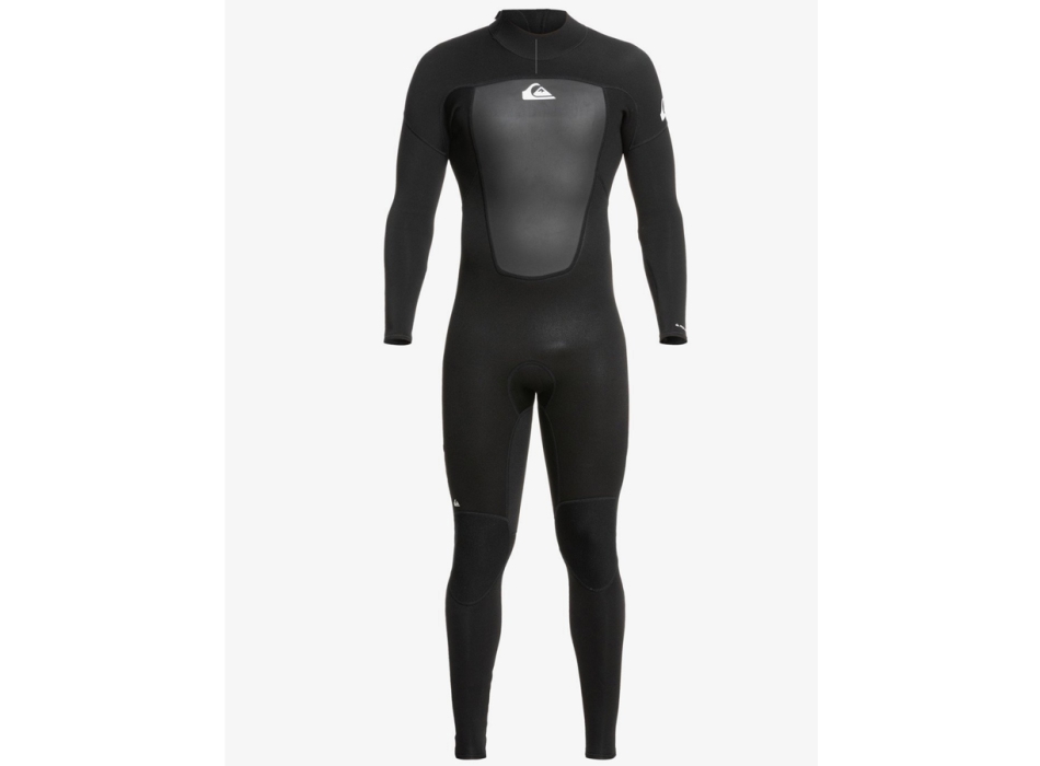 QUIKSILVER PROLOGUE 3/2 BACK ZIP BLACK