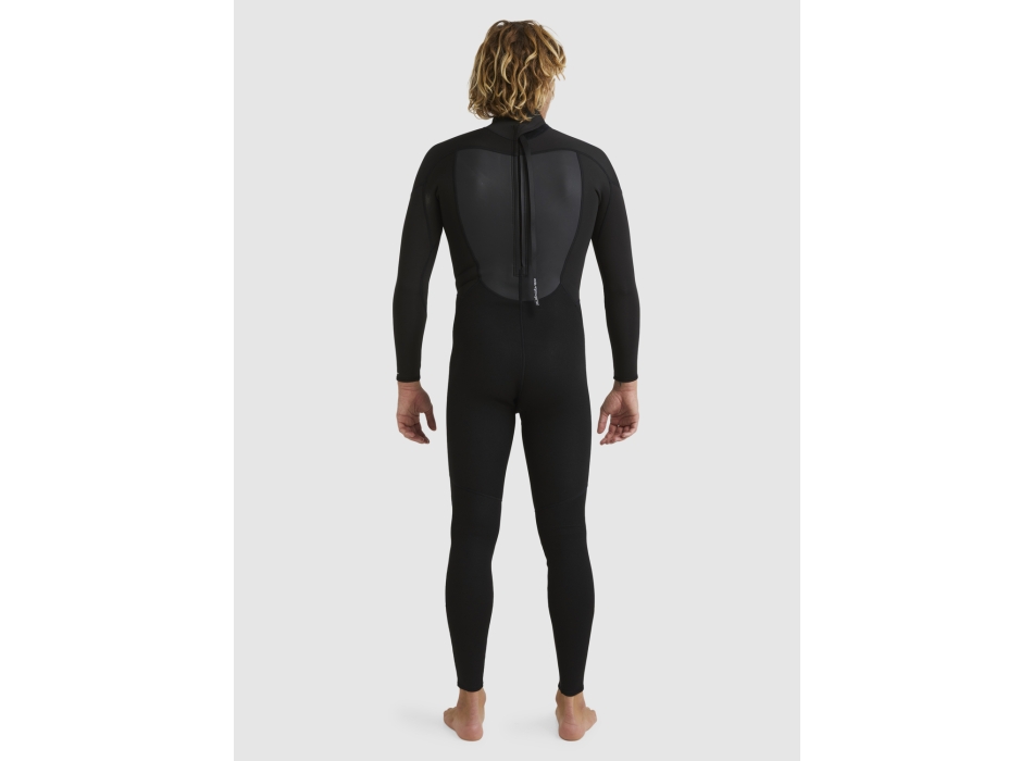 QUIKSILVER PROLOGUE 3/2 BACK ZIP BLACK