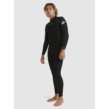 QUIKSILVER PROLOGUE 3/2 BACK ZIP BLACK