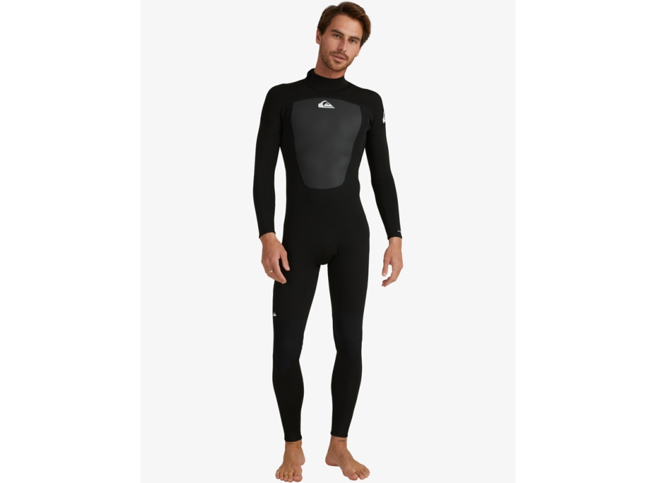 QUIKSILVER PROLOGUE 3/2 BACK ZIP BLACK