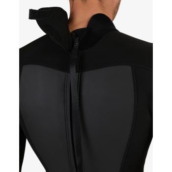 QUIKSILVER PROLOGUE 3/2 BACK ZIP BLACK