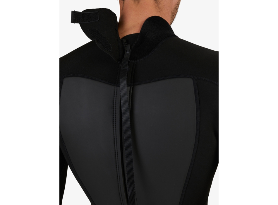 QUIKSILVER PROLOGUE 3/2 BACK ZIP BLACK