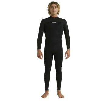 QUIKSILVER PROLOGUE 4/3 BACK ZIP GBS MUTA INTERA BLACK