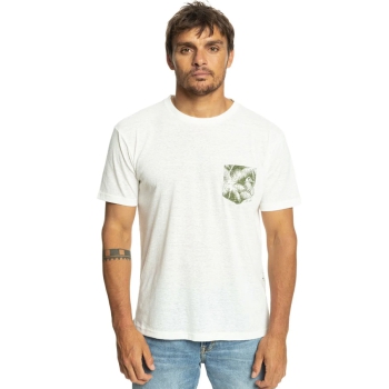 QUIKSILVER RETRO PLAN T-SHIRT CON TASCHINO