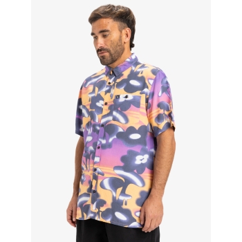 QUIKSILVER SAFE PARADISE CAMICIA MANICHE CORTE