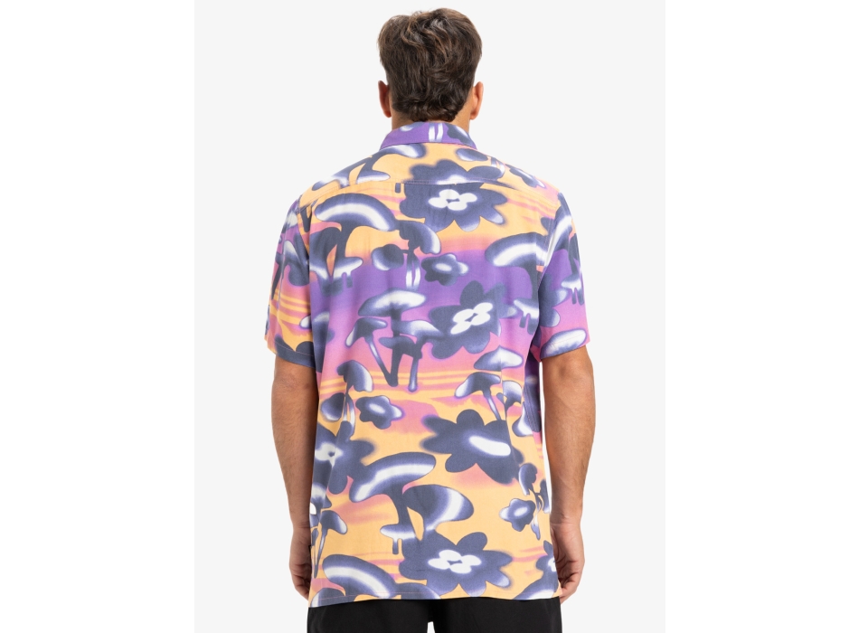 QUIKSILVER SAFE PARADISE CAMICIA MANICHE CORTE