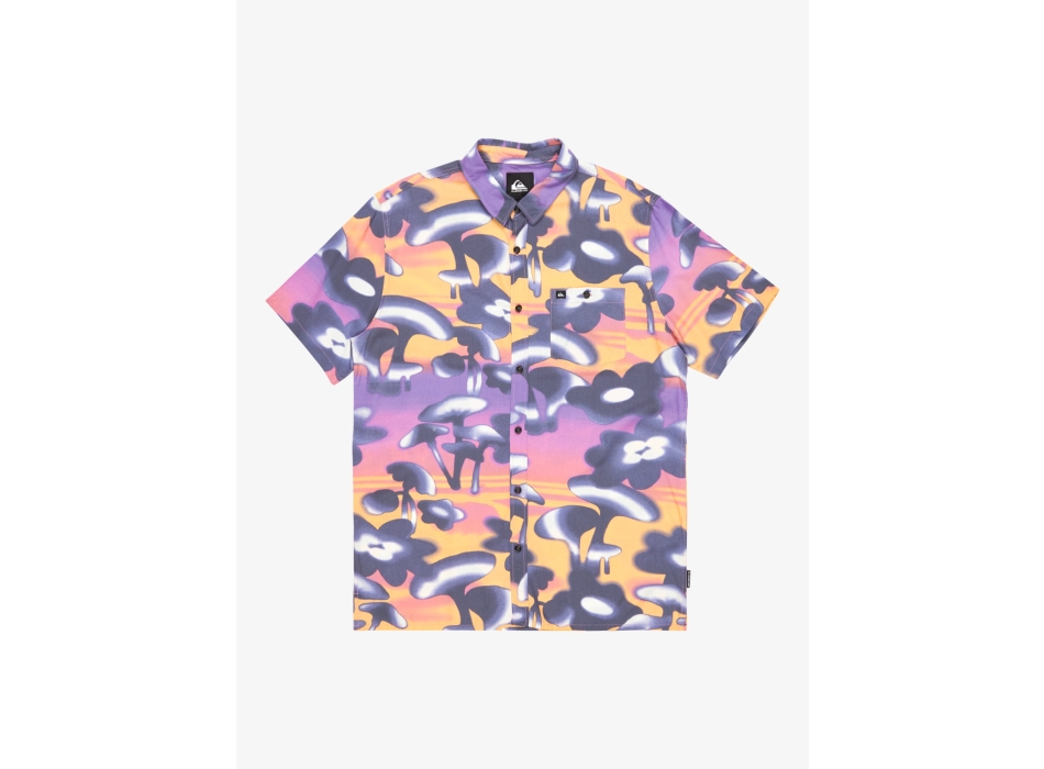 QUIKSILVER SAFE PARADISE CAMICIA MANICHE CORTE