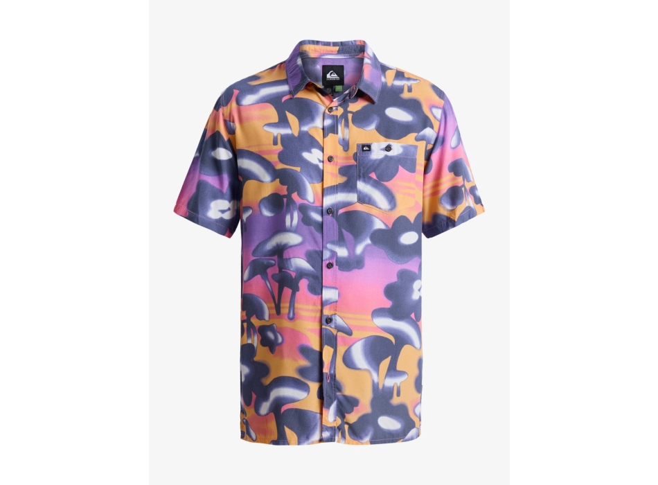 QUIKSILVER SAFE PARADISE CAMICIA MANICHE CORTE