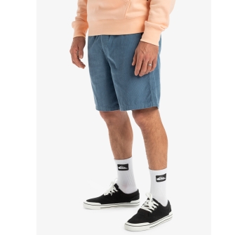 QUIKSILVER SHORTS TAXER CORD BERMUDA UOMO CORONET BLUE