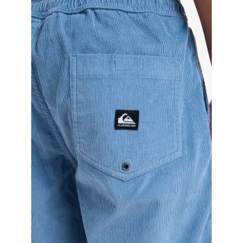 QUIKSILVER SHORTS TAXER CORD BERMUDA UOMO CORONET BLUE