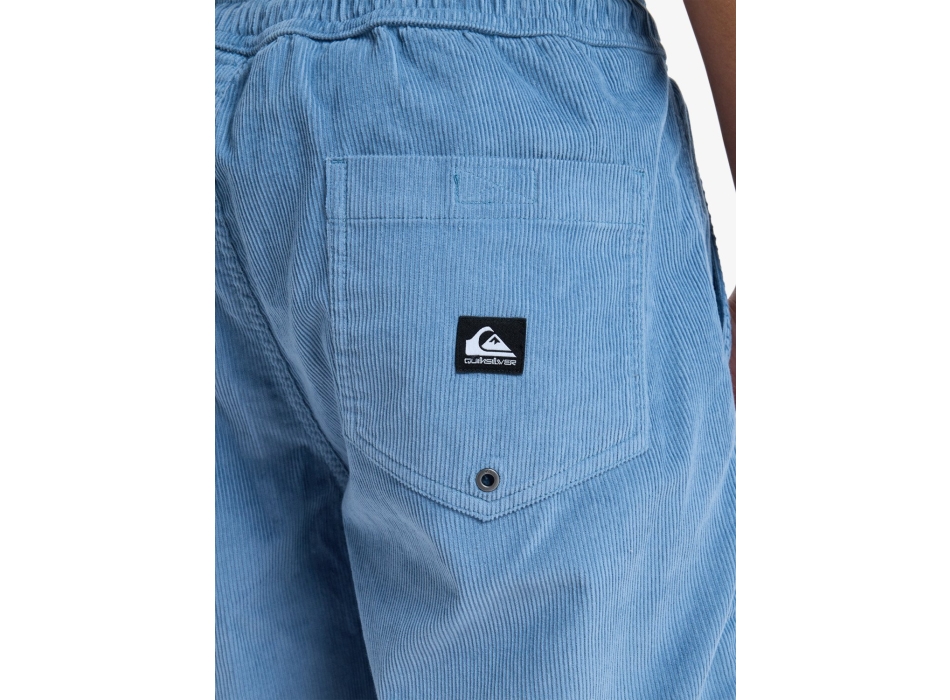 QUIKSILVER SHORTS TAXER CORD BERMUDA UOMO CORONET BLUE