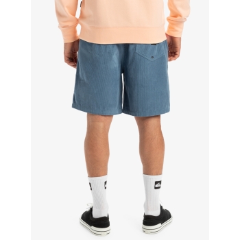 QUIKSILVER SHORTS TAXER CORD BERMUDA UOMO CORONET BLUE
