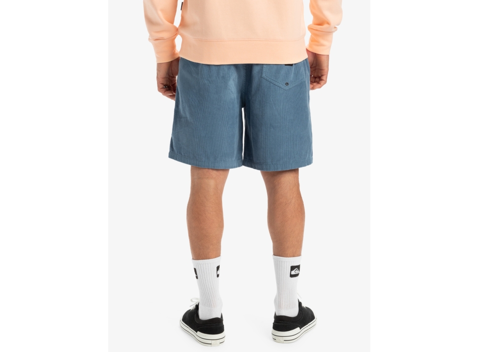 QUIKSILVER SHORTS TAXER CORD BERMUDA UOMO CORONET BLUE