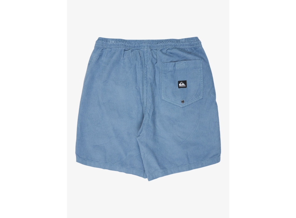 QUIKSILVER SHORTS TAXER CORD BERMUDA UOMO CORONET BLUE