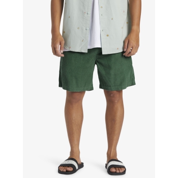 QUIKSILVER SHORTS TAXER CORD BERMUDA UOMO FROSTY SPRUCE