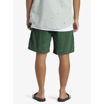 QUIKSILVER SHORTS TAXER CORD BERMUDA UOMO FROSTY SPRUCE