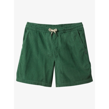 QUIKSILVER SHORTS TAXER CORD BERMUDA UOMO FROSTY SPRUCE