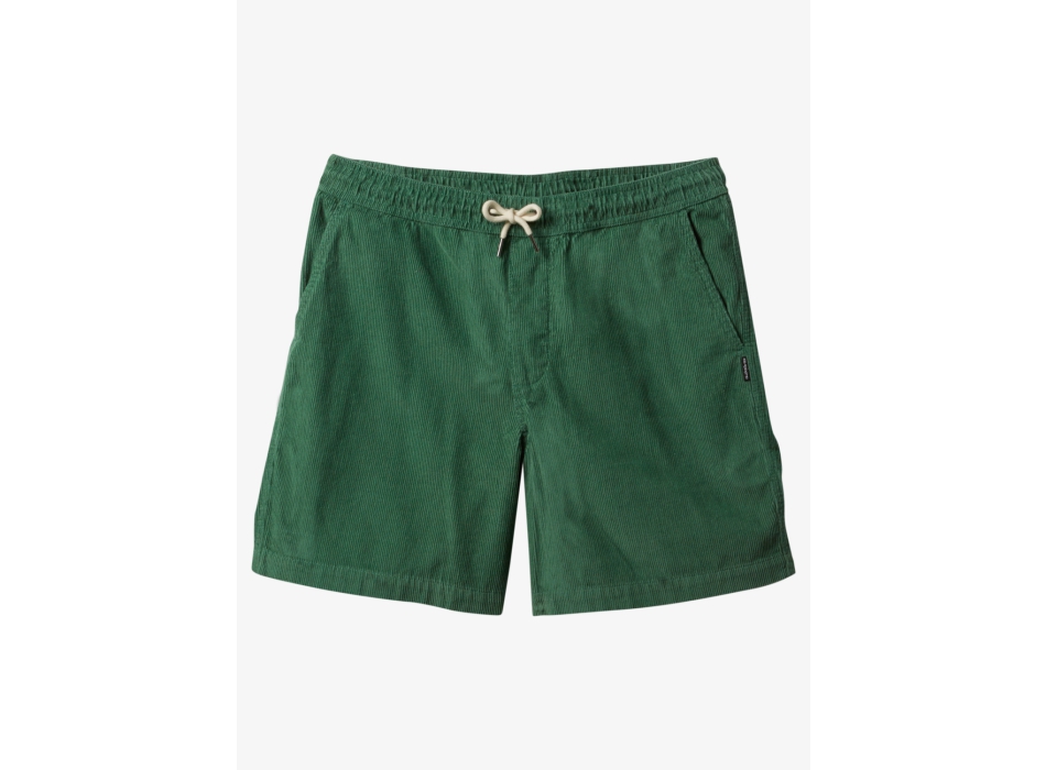 QUIKSILVER SHORTS TAXER CORD BERMUDA UOMO FROSTY SPRUCE