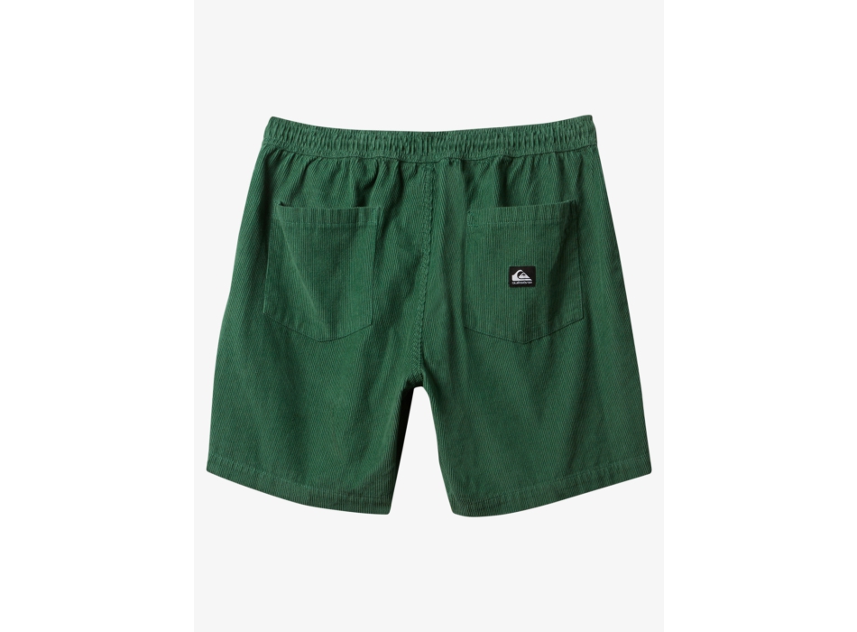 QUIKSILVER SHORTS TAXER CORD BERMUDA UOMO FROSTY SPRUCE