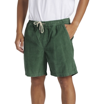 QUIKSILVER SHORTS TAXER CORD BERMUDA UOMO FROSTY SPRUCE