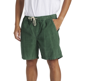 QUIKSILVER SHORTS TAXER CORD BERMUDA UOMO FROSTY SPRUCE