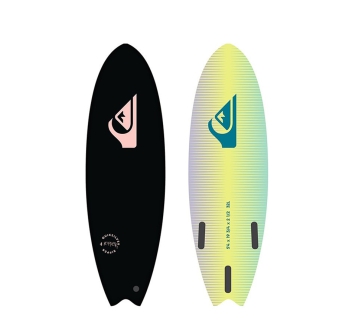 QUIKSILVER SOFTBOARD RIPPER 5'4" BLACK