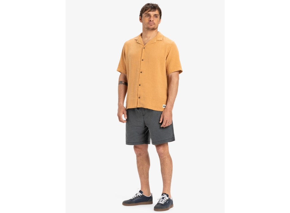 QUIKSILVER SUNRISE CAMICIA MANICHE CORTE