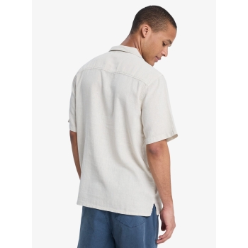 QUIKSILVER SUNRISE CAMICIA MANICHE CORTE BONE 