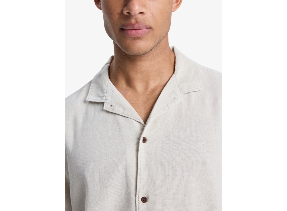 QUIKSILVER SUNRISE CAMICIA MANICHE CORTE BONE 