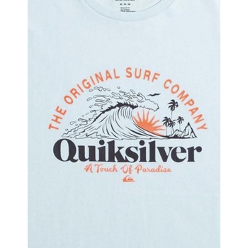 QUIKSILVER SUNSET WAVE T-SHIRT SKY