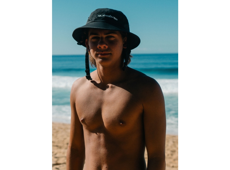 QUIKSILVER SURFARI 2.0 BOONIE CAPPELLO SURF BLACK